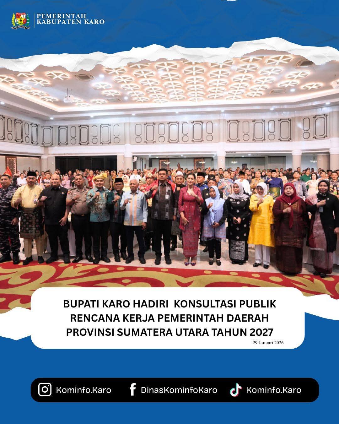 Konsultasi Publik RKPD 2027, Perkuat Sinergi Pembangunan Daerah