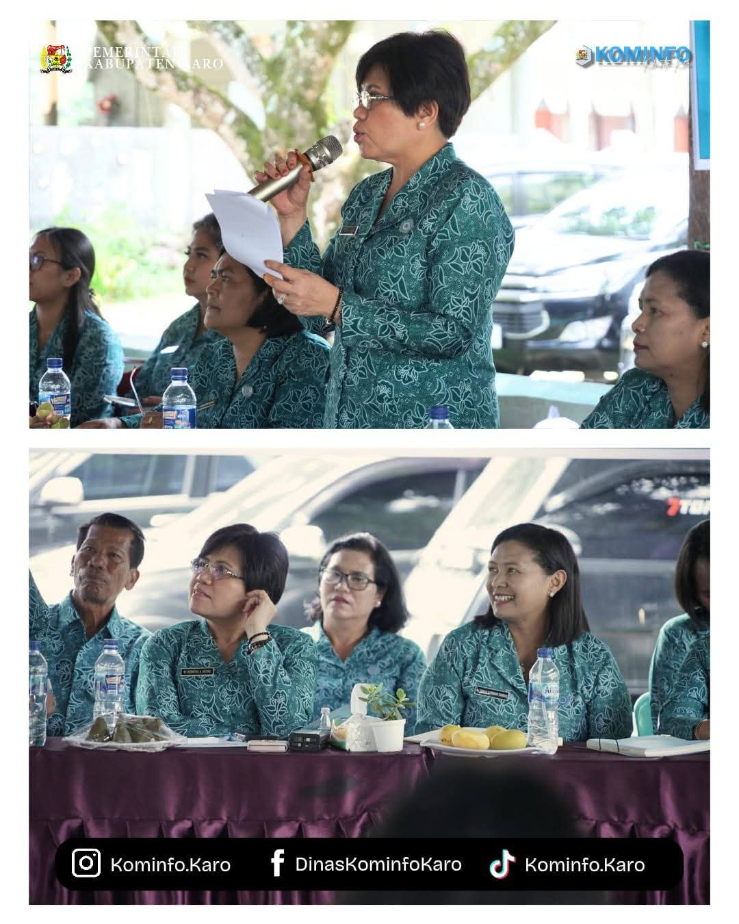 TP PKK Kabupaten Karo Gelar Rapat Bulanan dan Ramah Tamah di Desa Tongging