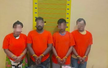Bongkar Jaringan Sabu di Kampung Baru, Polda Sumut Amankan 4 Pelaku dan 1 Kg Narkotika
