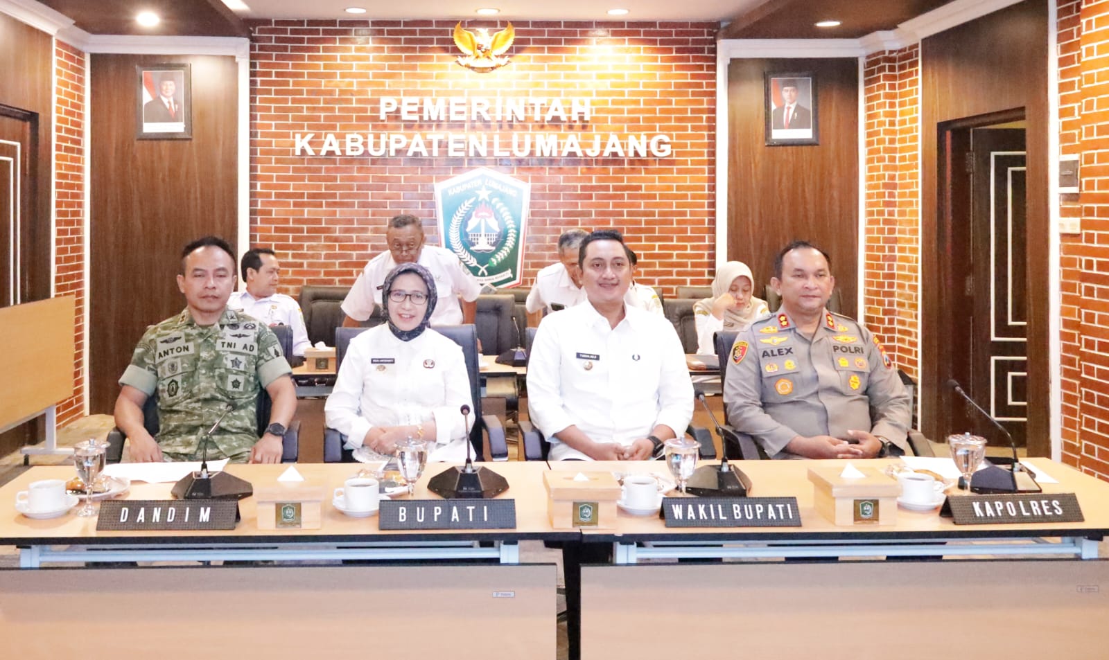 Turut Swasembada Pangan Lewat Zoom metting ,Bupati Tegaskan : Pondasi Ekonomi Lumajang adalah Pertanian