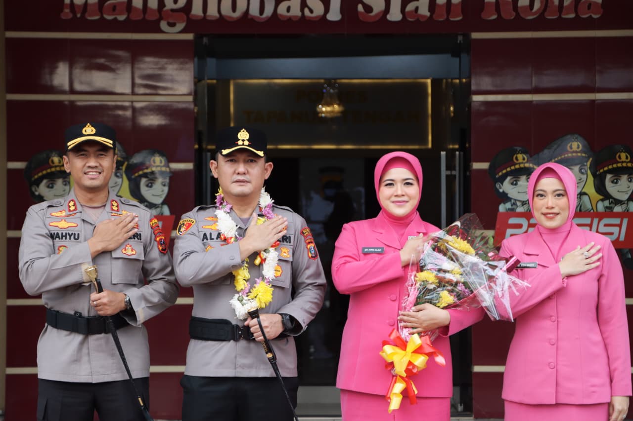 Polres Tapanuli Tengah Gelar Tradisi Pisah Sambut, AKBP Muhammad Alan Haikel Resmi Pimpin Tapteng