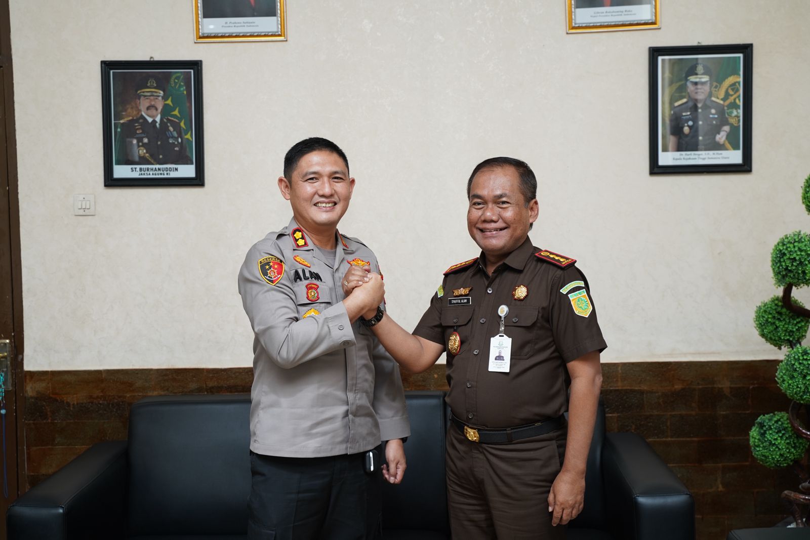 Kapolres Tapteng Perkuat Sinergi dengan Kejari Sibolga