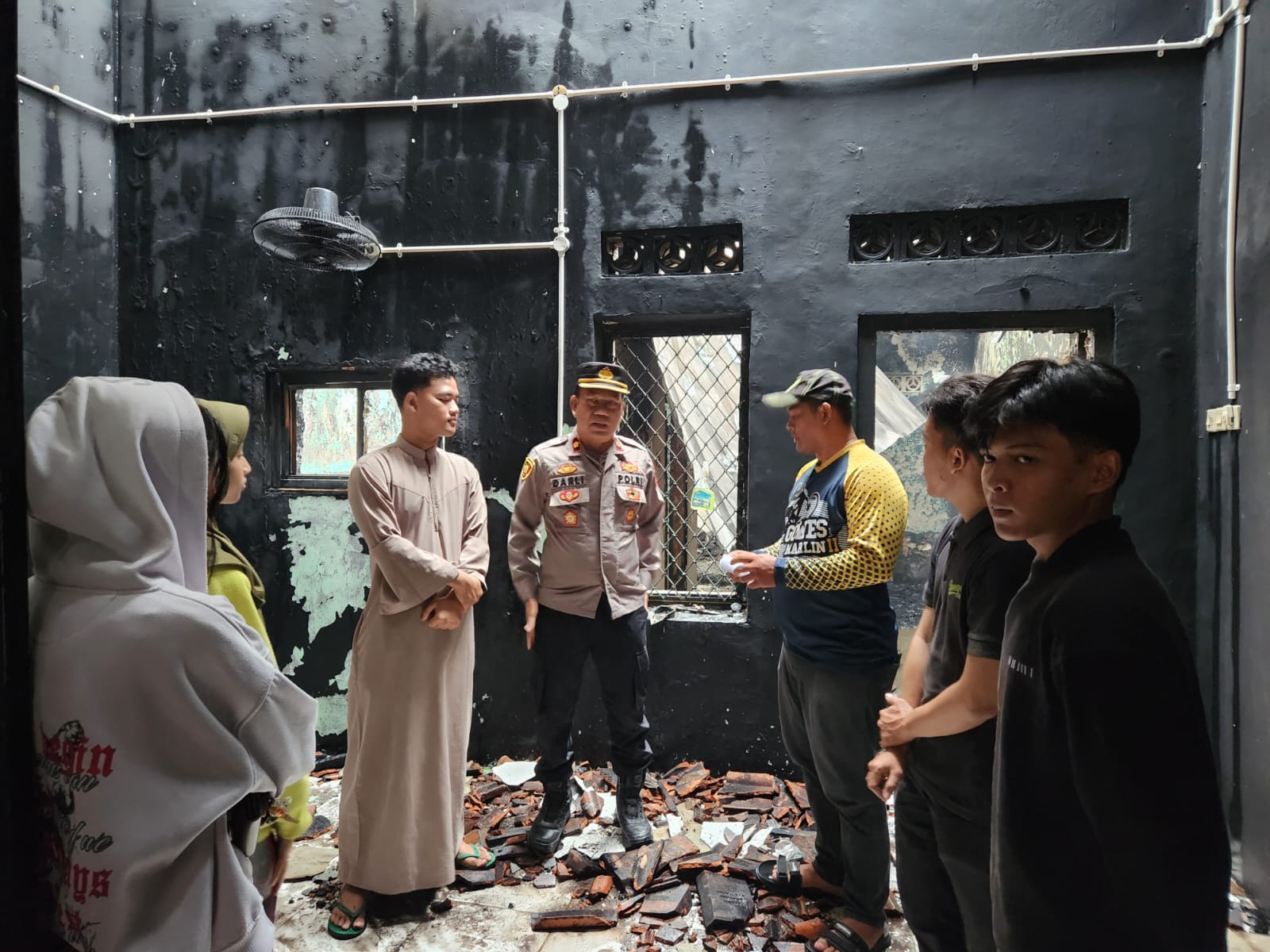 Kios Burger Bangor di Jatibarang Indramayu Terbakar, Kerugian Ditaksir Rp80 Juta