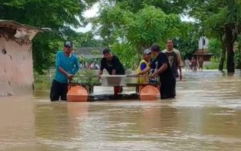 16 Kecamatan di Laporkan Terdampak Banjir, BPBD Kabupaten Bekasi Buka Layanan Call Center melalui WhatsApp 