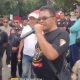 Tuntut Klarifikasi Dugaan Pernyataan Rasis Stafsus Bupati, Ratusan Massa AWDB Geruduk Pendopo Indramayu