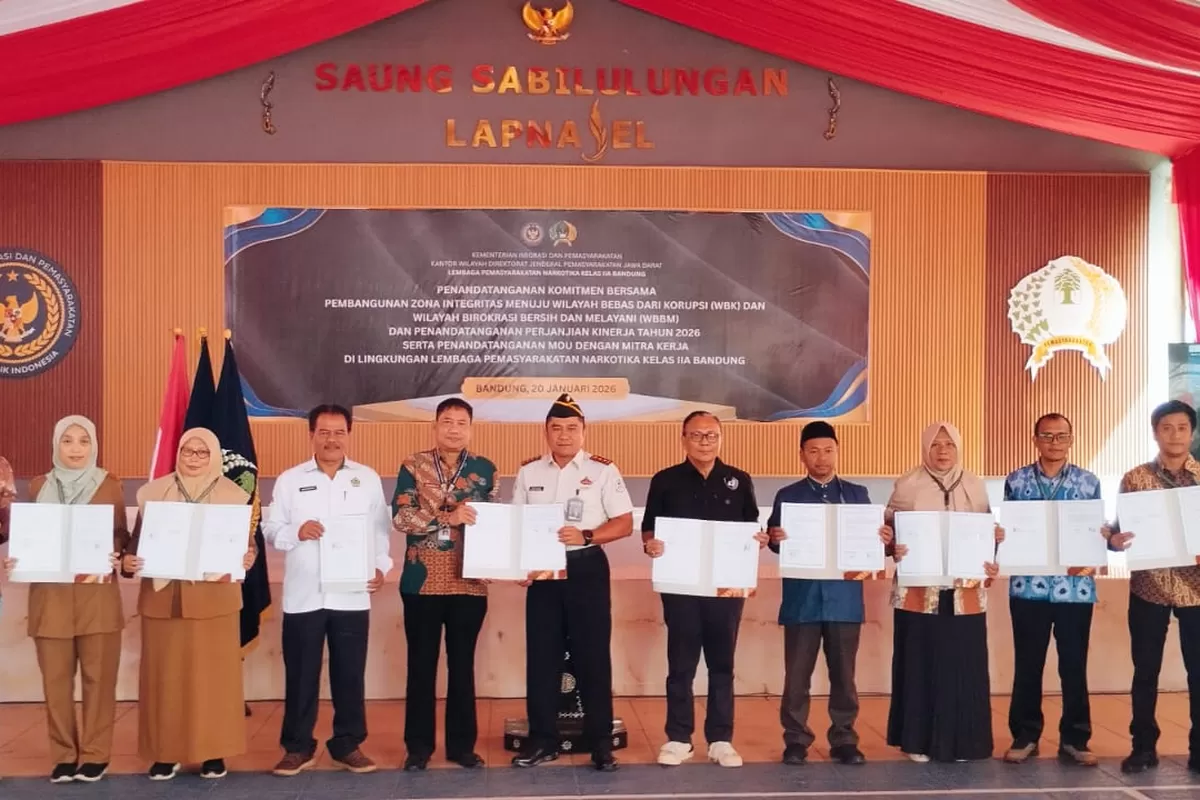 Tingkatkan Kualitas Pembinaan Warga Binaan, Kemenag Kabupaten Bandung Jalin Kerja Sama dengan Lapas Narkotika Kelas IIA