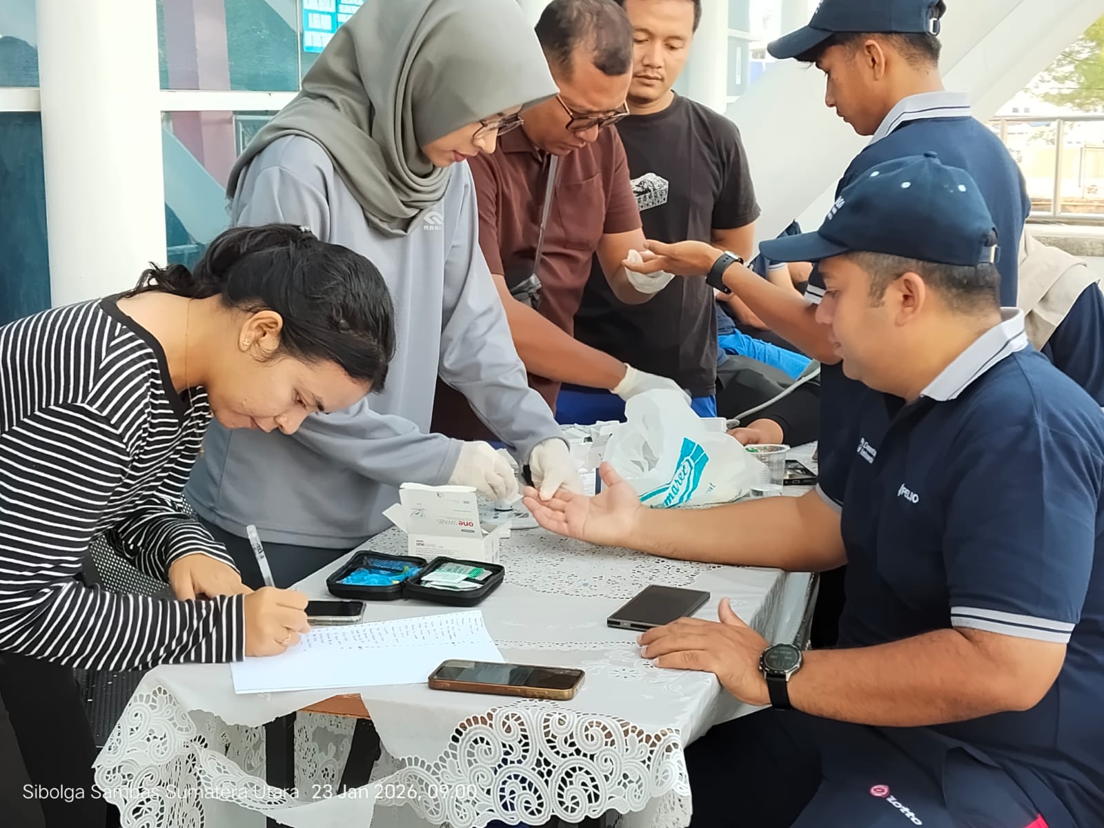 Bulan K3 Nasional 2026, Pelindo Multi Terminal Sibolga Gelar Cek Kesehatan dan Kegiatan Olahraga