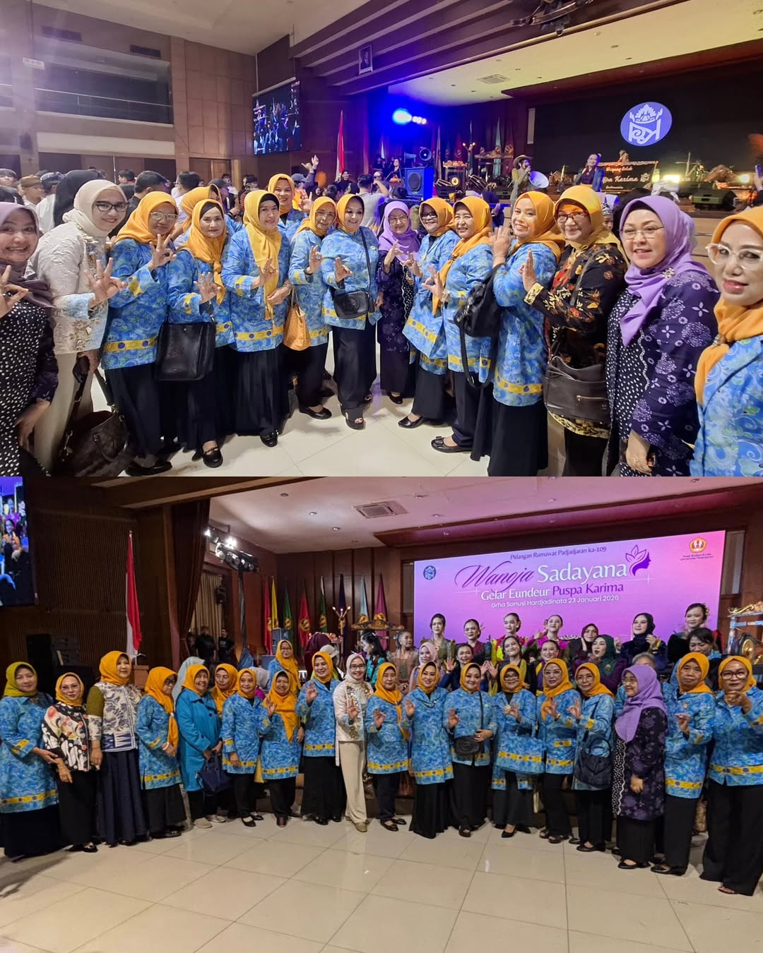 Lestarikan Budaya Sunda, BKOW Jawa Barat Gelar Pagelaran "Wanoja Sadayana" di Unpad Lestarikan Budaya Sunda, BKOW Jawa Barat Gelar Pagelaran "Wanoja Sadayana" di Unpad