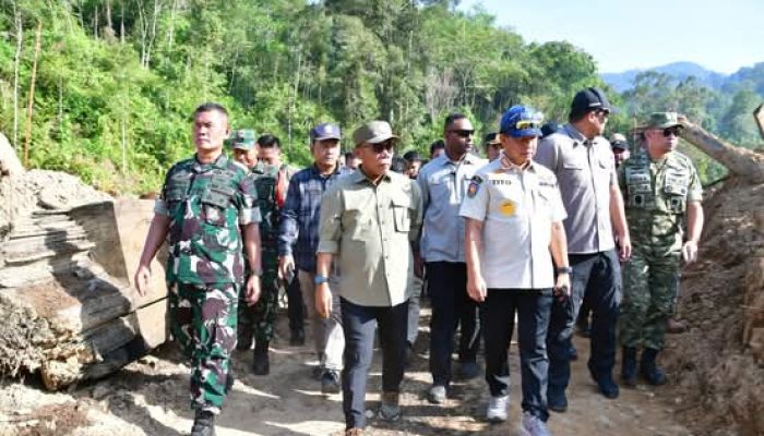Pastikan Pasokan Listrik Pascabencana Mendagri Tinjau PLTA Sipansihaporas