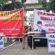 Aksi Demo Warga Desa Mangsang di Kantor ESDM Terkait Dugaan Oknum Kades Inisial ZA Manipulasi Data