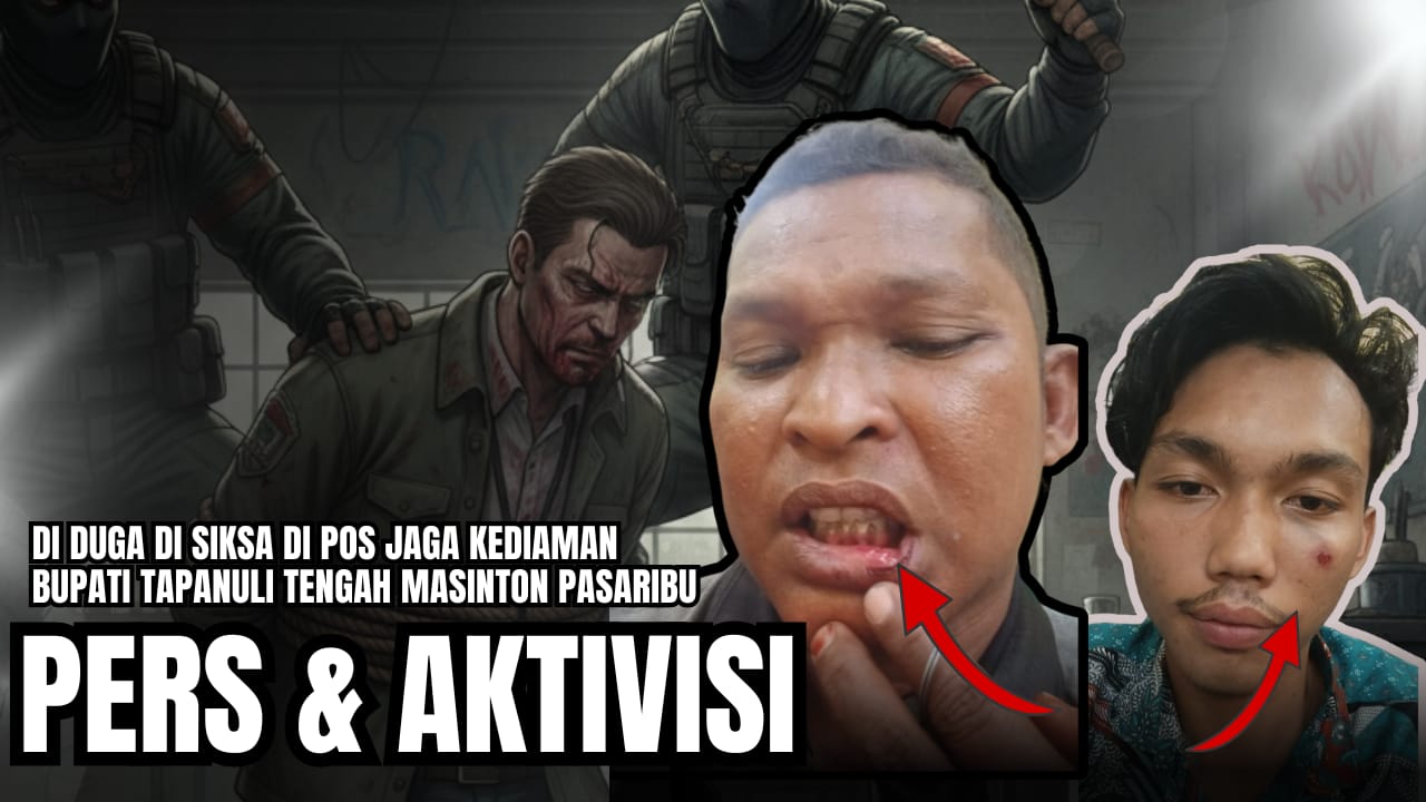 Ironi Jelang Hari Pers Nasional, Wartawan di Tapteng Diduga Dipukuli Ajudan Bupati