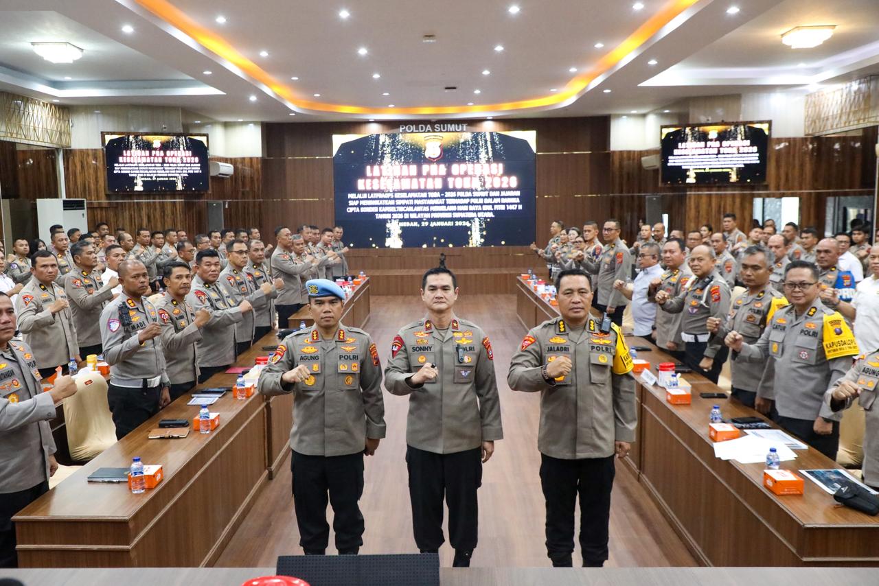 Polda Sumut Gelar Lat Pra Ops Keselamatan Toba 2026, Tekankan Profesionalisme dan Kepatuhan SOP