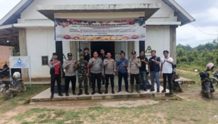 Polres PALI Pastikan Pengamanan Ibadah Tahun Baru 2026 di Gereja Oikumene Berjalan Aman dan Kondusif