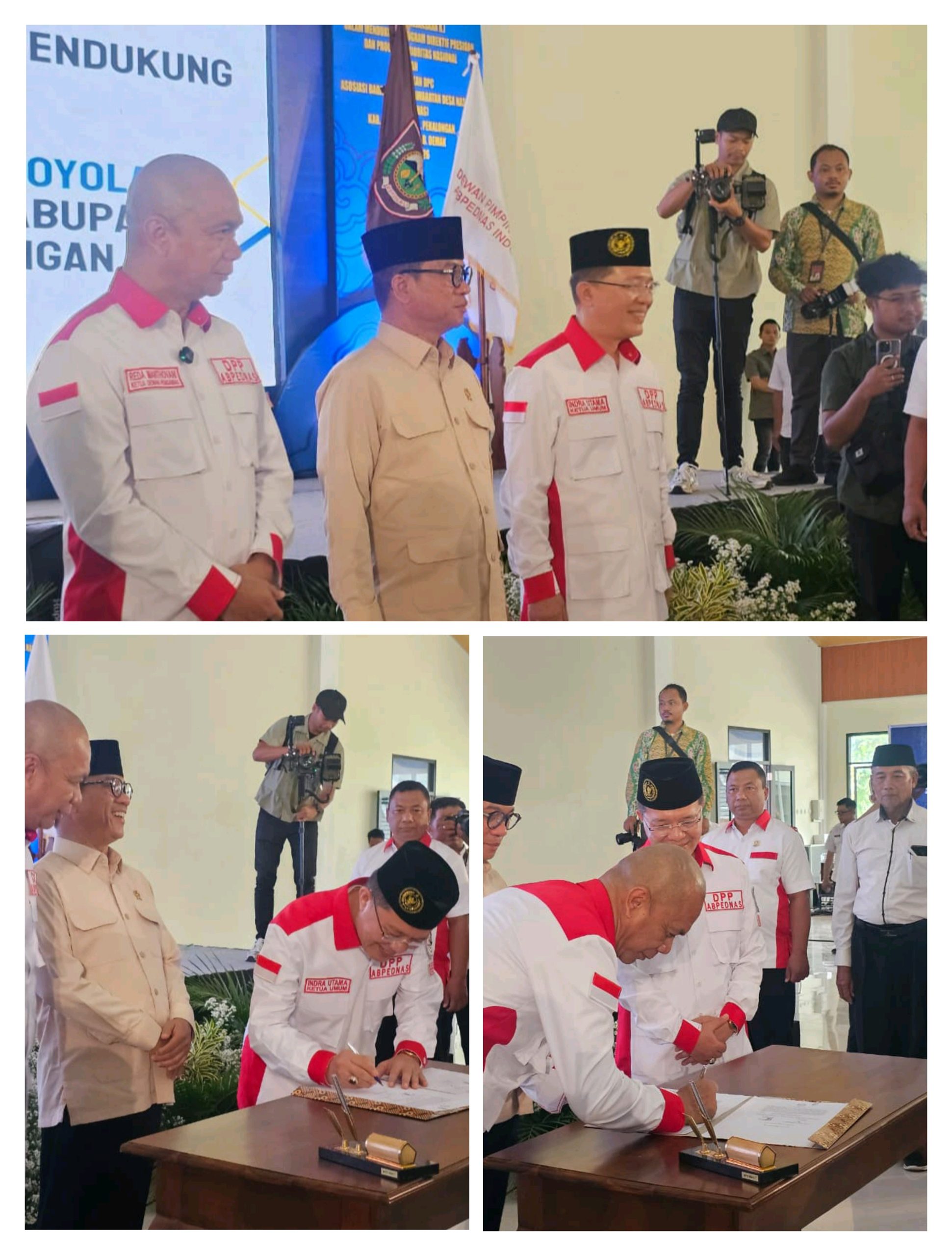 Sukseskan Hari Desa Nasional 2026, Mendes Yandri Susanto dan Jamintel Reda Manthovani Lantik dan Kukuhkan Lima DPC ABPEDNAS di Jawa Tengah