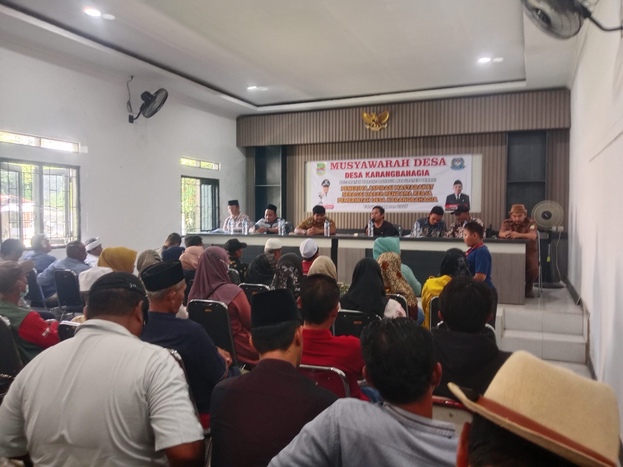 BPD Karangbahagia Sukses Gelar Musdes Penerima Aspirasi Masyarakat Sebagai Dasar Rencana Kerja Pemerintah Desa