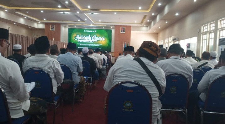 KH.Abdul Hamid Wahid,M.Ag.Dorong Penguatan Jejaring Alumni Nurul Jadid Paiton.