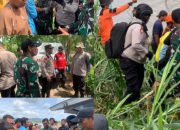 Personil Polres Bondowoso bersama Tim Gabungan Berhasil Temukan Korban Hanyut di Bendungan Sampean Baru Bondowoso