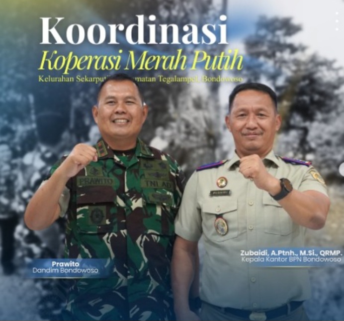 Kantor Pertanahan Bondowoso Fasilitasi Mediasi Persiapan Pembangunan Koperasi Merah Putih di Sekarputih