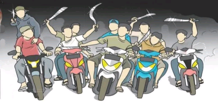 Geng Motor Semakin buas, Dua Pemuda di Kedokanbunder Wetan Alami Luka Bacok