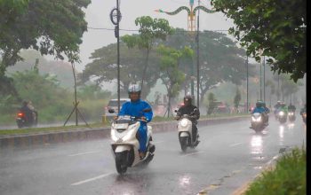 Intensitas Curah Hujan Tinggi, Warga Kabupaten Bekasi Dihimbau Tingkatkan kewaspadaan