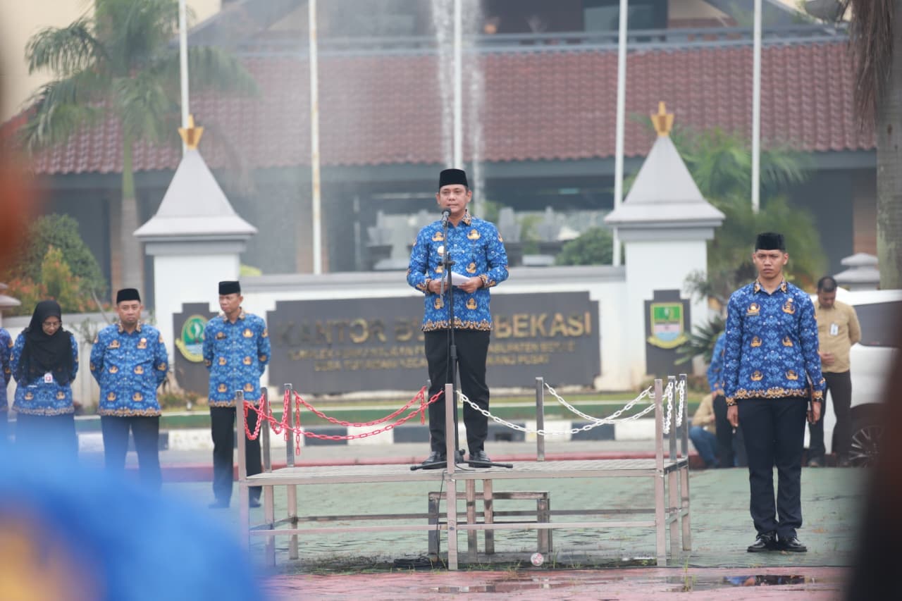 Plt Bupati Bekasi Instruksikan Camat dan Lurah untuk Siaga Antisipasi Banjir Tahunan