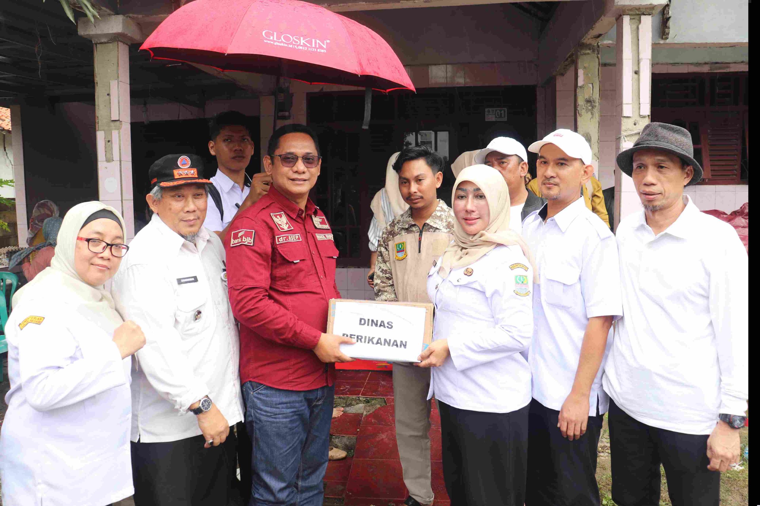 Plt Bupati Bekasi Ajak Dunia Usaha dan Masyarakat untuk Peduli Sosial Bantu Korban Banjir