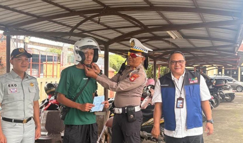 Samsat Kabupaten Bekasi Gencarkan Operasi Gabungan di Depan Kantor Kecamatan Cikarang Utara