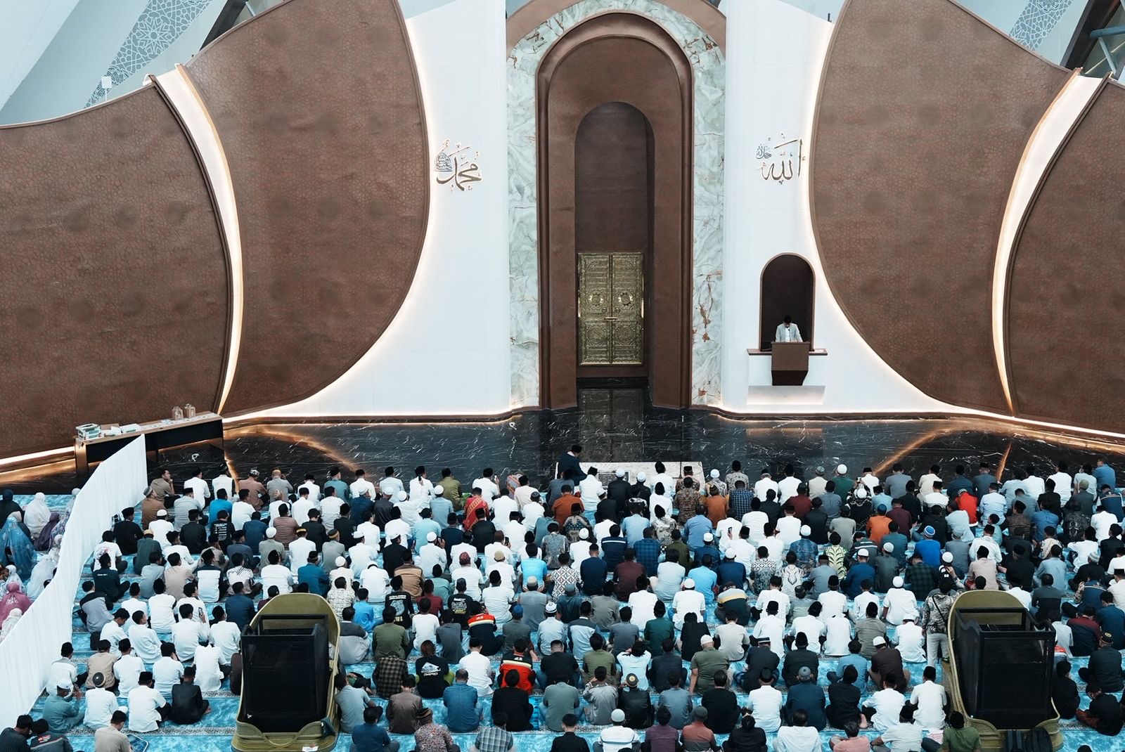 Menag Tarawih Ramadan 1447 H di Masjid IKN Paparkan Program Ramadan Lintas Negara