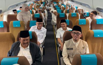 Garuda Indonesia Hibahkan Pesawat untuk Edukasi Manasik Haji di Aceh