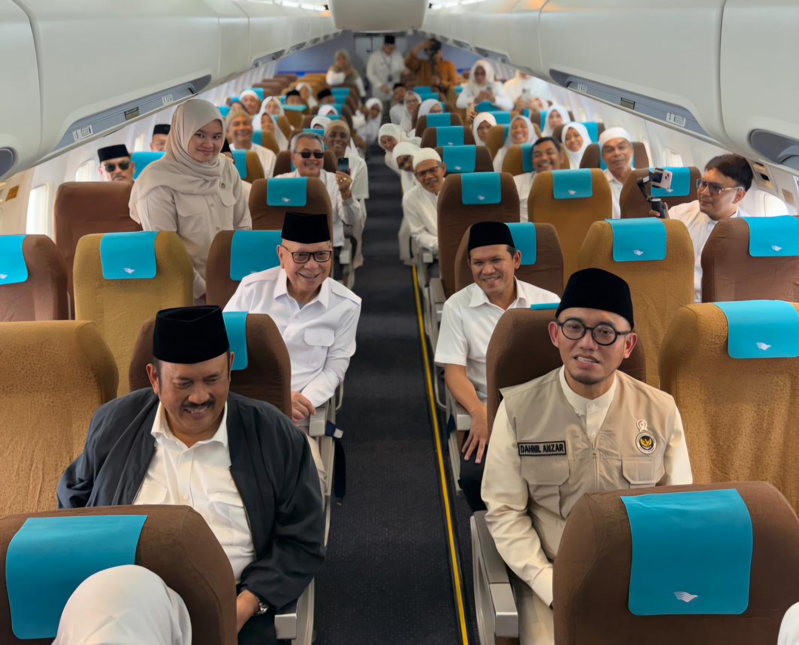 Garuda Indonesia Hibahkan Pesawat untuk Edukasi Manasik Haji di Aceh