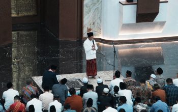 Menag Tarawih Ramadan 1447 H di Masjid IKN Paparkan Program Ramadan Lintas Negara