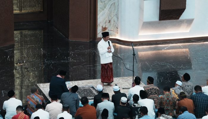 Menag Tarawih Ramadan 1447 H di Masjid IKN Paparkan Program Ramadan Lintas Negara