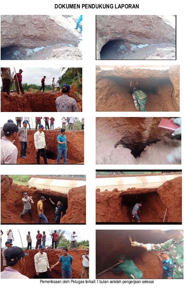 Carut Marut Proyek Irigasi Way Bumi Agung BBA Diduga Asal Jadi