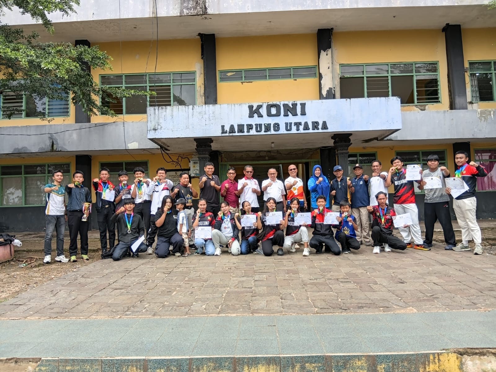 Prestasi Gemilang Atlet Tinju Lampung Utara Di Kapolresta Cup 2026, Boyong 6 Medali Emas, 4 Perak Dan 6 Perungu