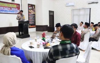 Jalin Kebersamaan, Kapolres Lampung Utara  Gelar  Silaturahmi Dan Buka Puasa Bersama Mahasiswa