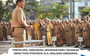 Sekdakab menyampaikan sekda Karo sampaikan pesan krusial yang menjadi fokus utama pemerintah daerah tahun 2026
