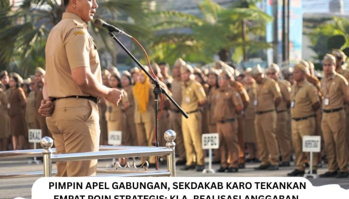 Sekdakab menyampaikan sekda Karo sampaikan pesan krusial yang menjadi fokus utama pemerintah daerah tahun 2026