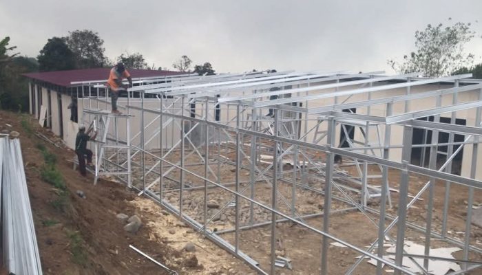 Proses Pembangunan Hunian Sementara (Huntara) di Kecamatan Permata, Kabupaten Bener Meriah