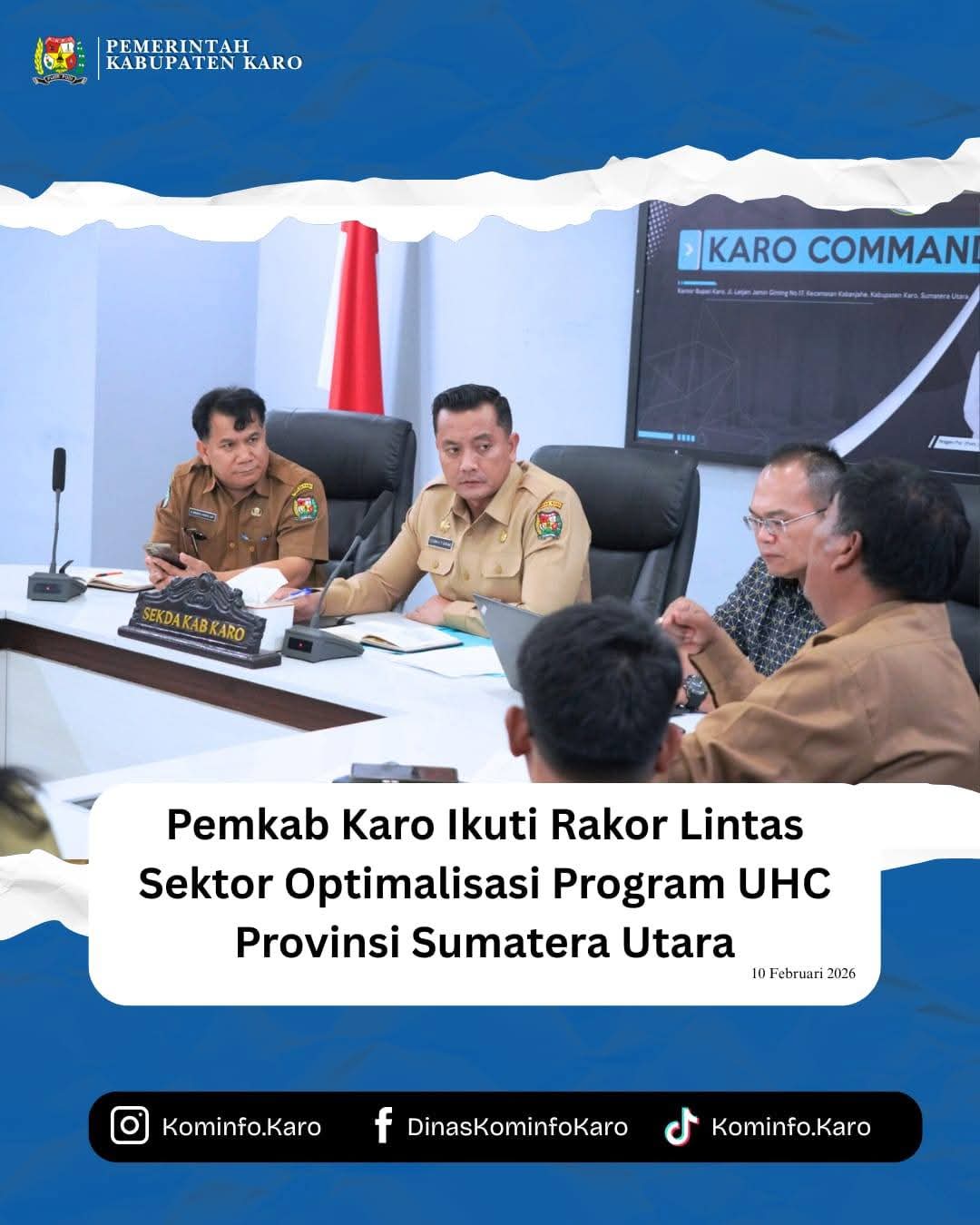 Pemkab Karo Gelar Apel Gabungan, Siapkan Langkah Antisipasi Pangan Menjelang Hari Besar Keagamaan