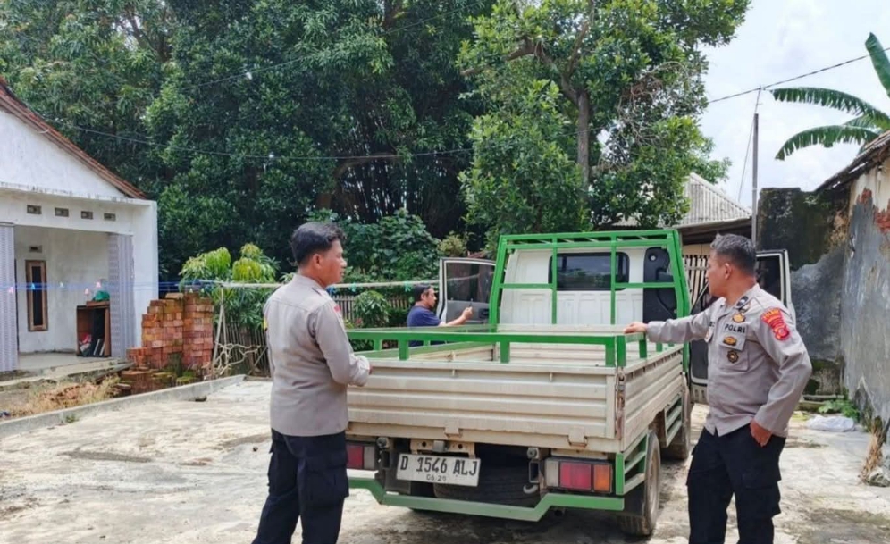 Mobil Isuzu Traga Curian dari Tambun Ditemukan di Indramayu Berkat GPS, Pelaku Kabur