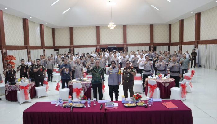 Kapolres Metro Bekasi Gelar Sosialisasi KUHP dan KUHAP Baru untuk Criminal Justice System