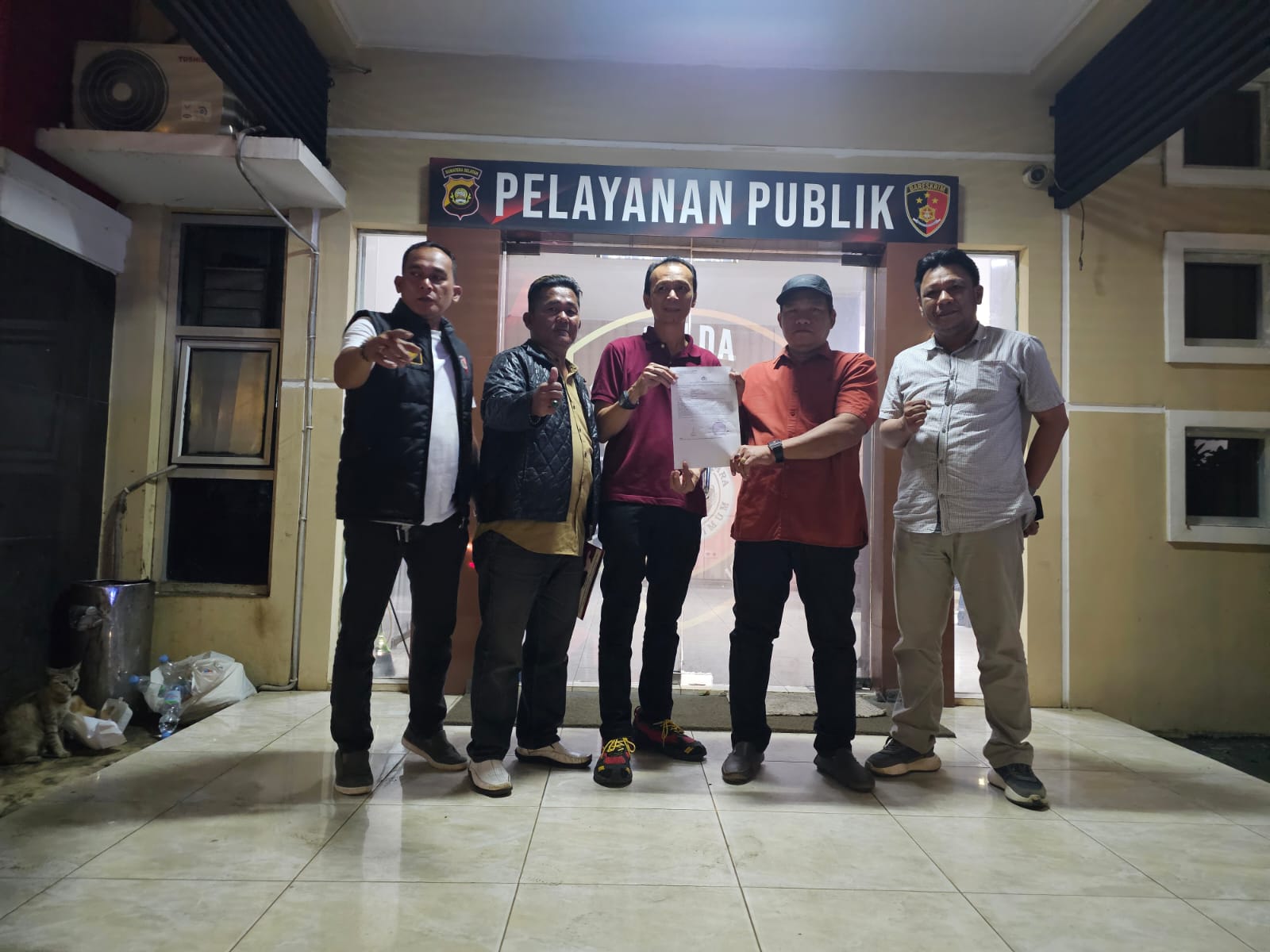 Merasa Nama Baiknya Tercemar Oleh Oknum Yang Mengaku Wartawan , Ferri King Ketua DPP Ormas GBR Resmi Laporkan Inisial U ke Polda Sumsel