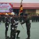 Dansat Brimob Polda Sumsel Pimpin Upacara Penyerahan Jabatan Danyon A Pelopor