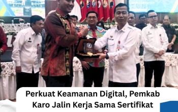 Perkuat Keamanan Digital, Pemkab Karo Jalin Kerja Sama Sertifikat Elektronik dengan BSSN RI