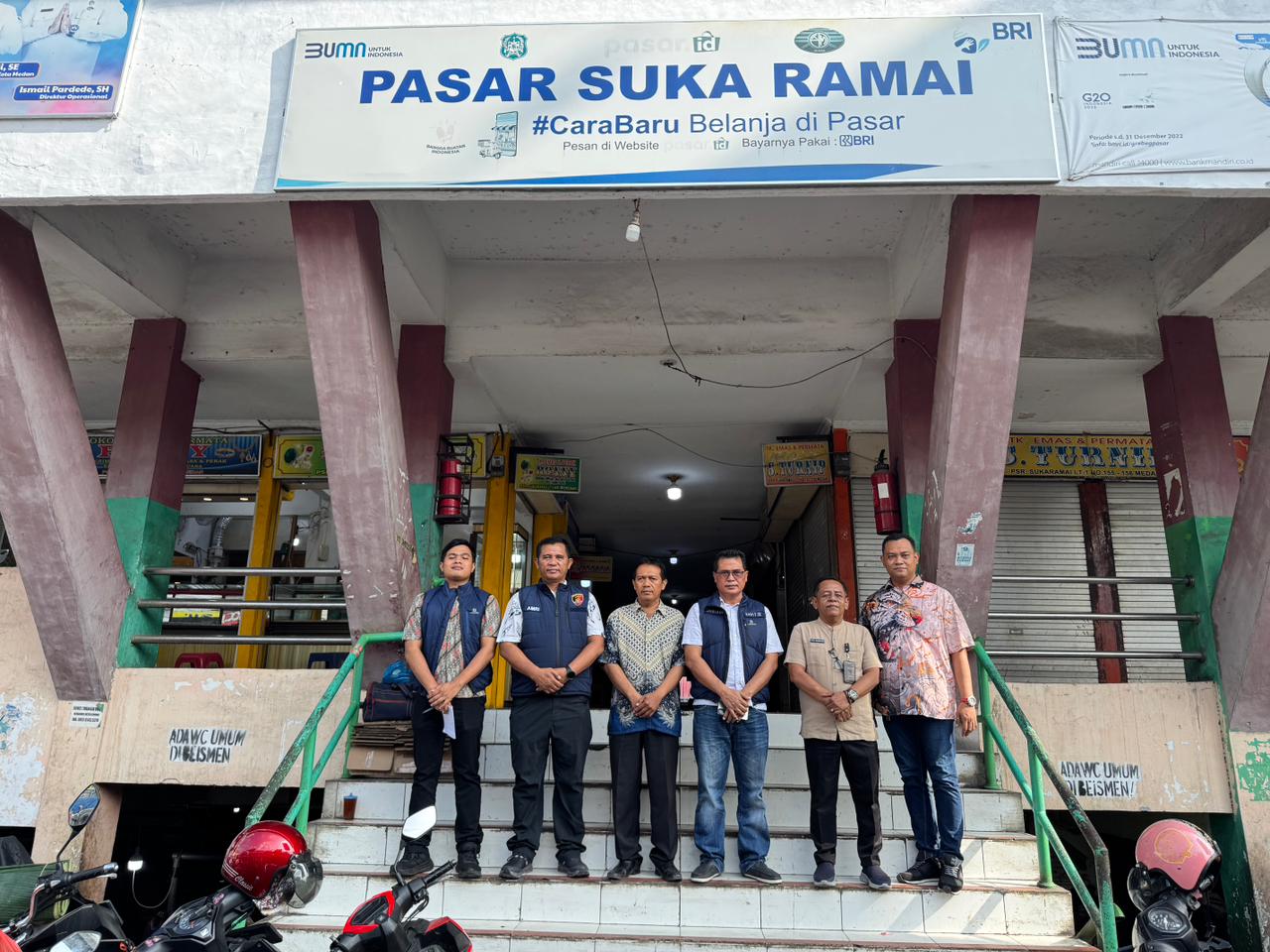 Jelang Ramadhan, Ditreskrimsus Polda Sumut Sidak Pasar di Medan, Pastikan Stok dan Harga Bapokting Aman