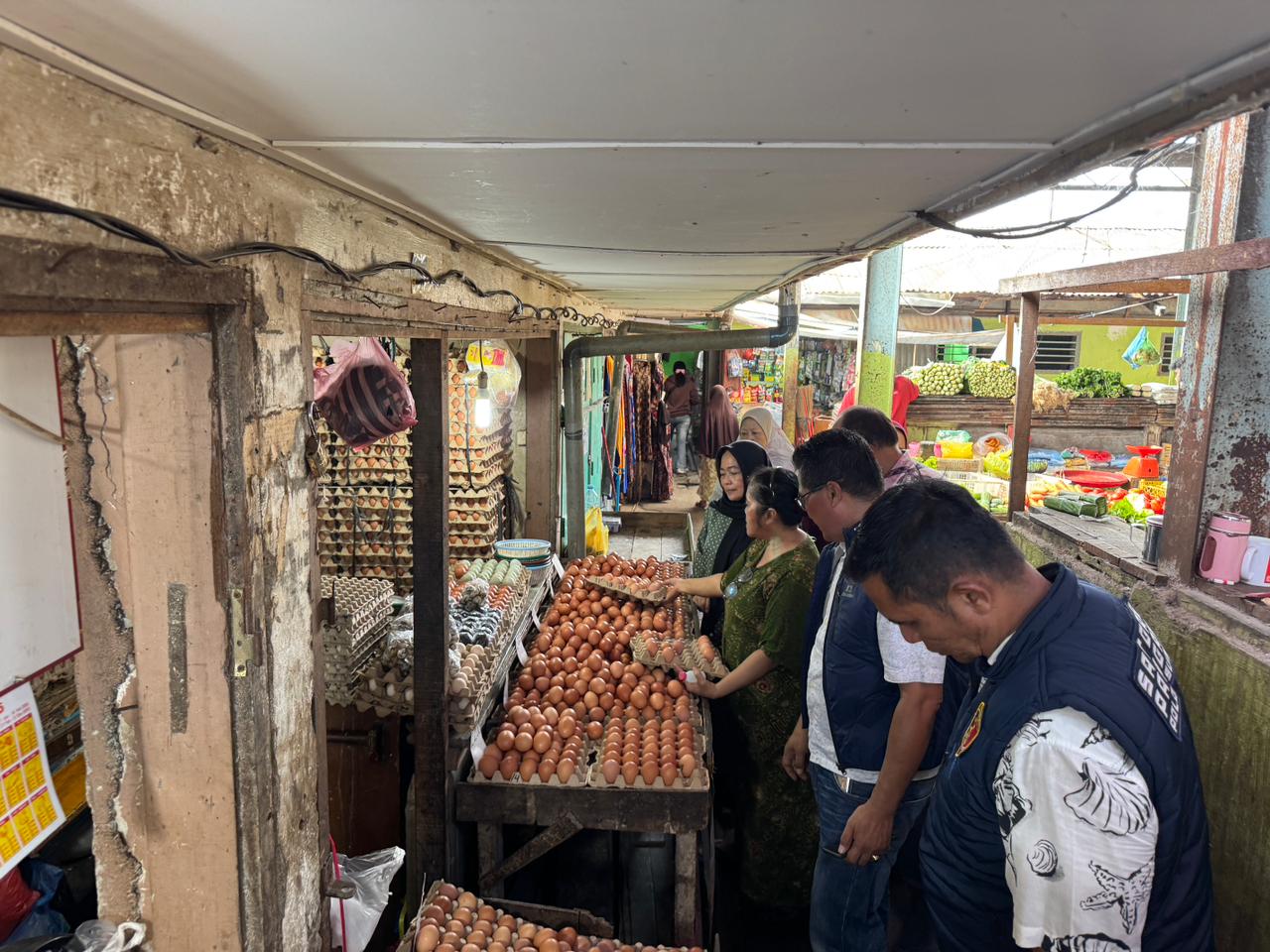 Jelang Ramadhan, Ditreskrimsus Polda Sumut Sidak Pasar di Medan, Pastikan Stok dan Harga Bapokting Aman