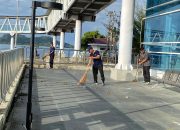Wujudkan Pelayanan Prima, PT Pelindo Multi Terminal Branch Sibolga Gelar Gerakan Terminal Penumpang Bersih & Rapi