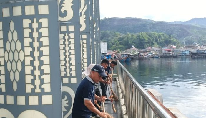 Wujudkan Pelayanan Prima, PT Pelindo Multi Terminal Branch Sibolga Gelar Gerakan Terminal Penumpang Bersih & Rapi