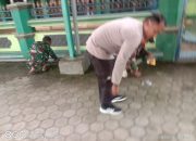 Sinergi Tiga Pilar Koramil 1604/Jtb Gelar Kerja Bakti Bersihkan Masjid Jami Darussalam Sambut Ramadhan 1447 H