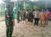 Sinergi Tiga Pilar Koramil 1604/Jtb Gelar Kerja Bakti Bersihkan Masjid Jami Darussalam Sambut Ramadhan 1447 H